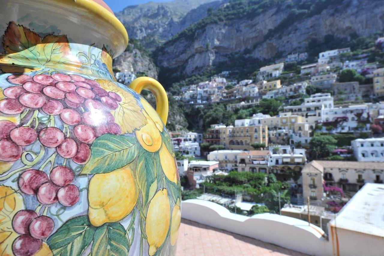 Casa Patty...Breath-taking view! Appartement Positano Buitenkant foto