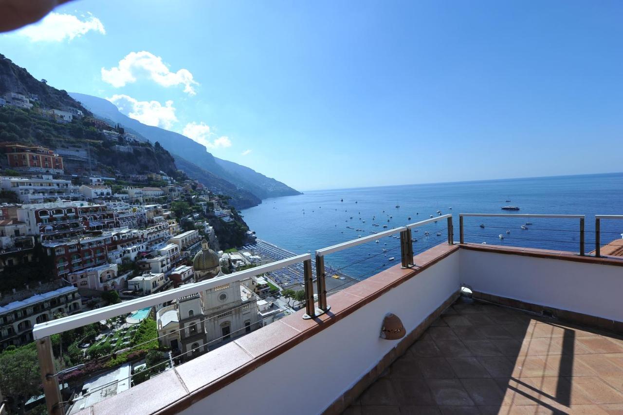 Casa Patty...Breath-taking view! Appartement Positano Buitenkant foto