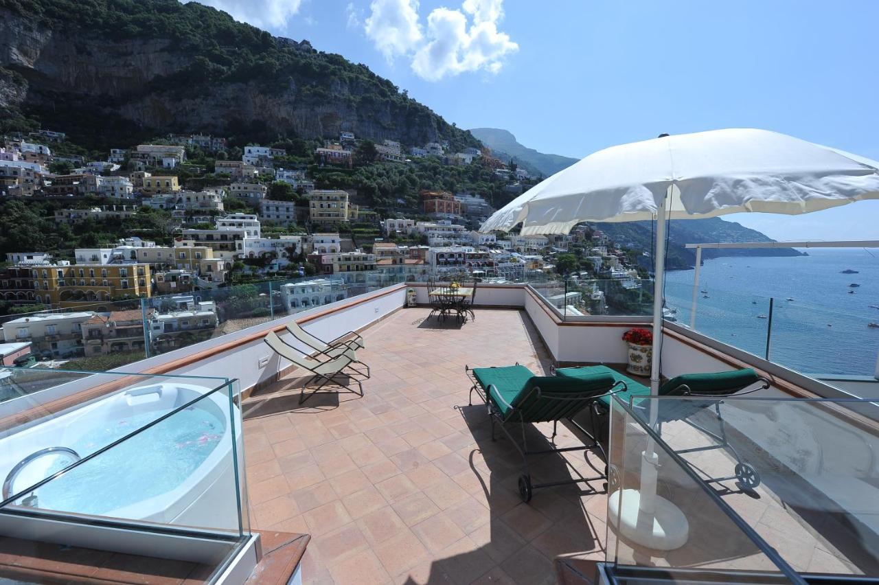 Casa Patty...Breath-taking view! Appartement Positano Buitenkant foto
