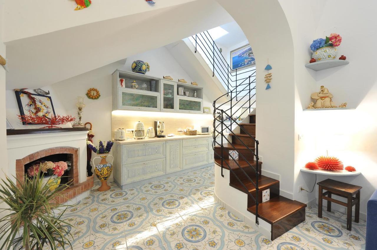 Casa Patty...Breath-taking view! Appartement Positano Buitenkant foto
